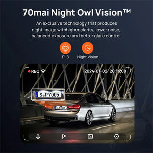 70mai A500S Dual Dash Cam