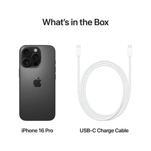 Apple iPhone 16 Pro Black Titanium