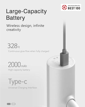 HOTO Cordless Hot Glue Gun