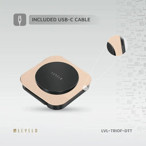 Levelo TrioFlow 3-in-1 Wireless Charger