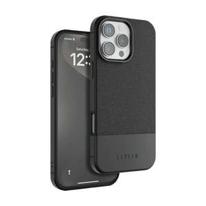 Levelo Cuir Two-Tone Leather Case for iPhone 16