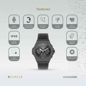 Levelo Oak Automatique Hybrid Smartwatch