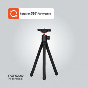 Porodo Flexible Tripod Stand