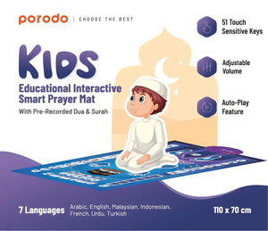 Porodo Kids Educational Interactive Smart Prayer Mat