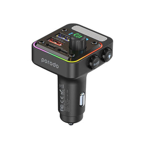 Porodo Quick-Charge FM Car Charger