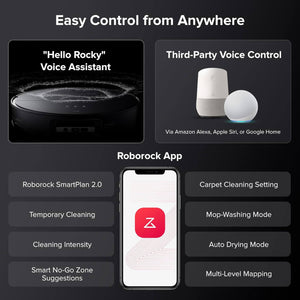 Roborock Saros 10 Robot Vacuum Black