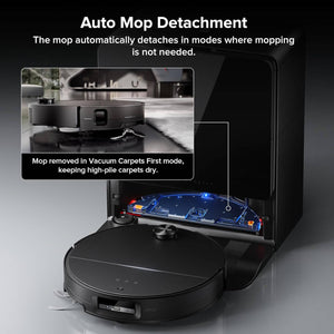 Roborock Saros 10 Robot Vacuum Black
