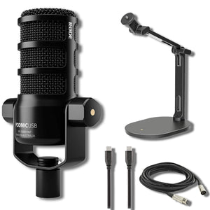 Rode PodMic USB and XLR Bundle