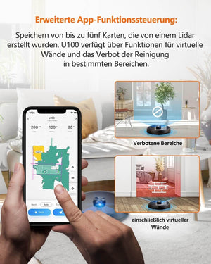 uwant U100 Lite Robot Vacuum Cleaner
