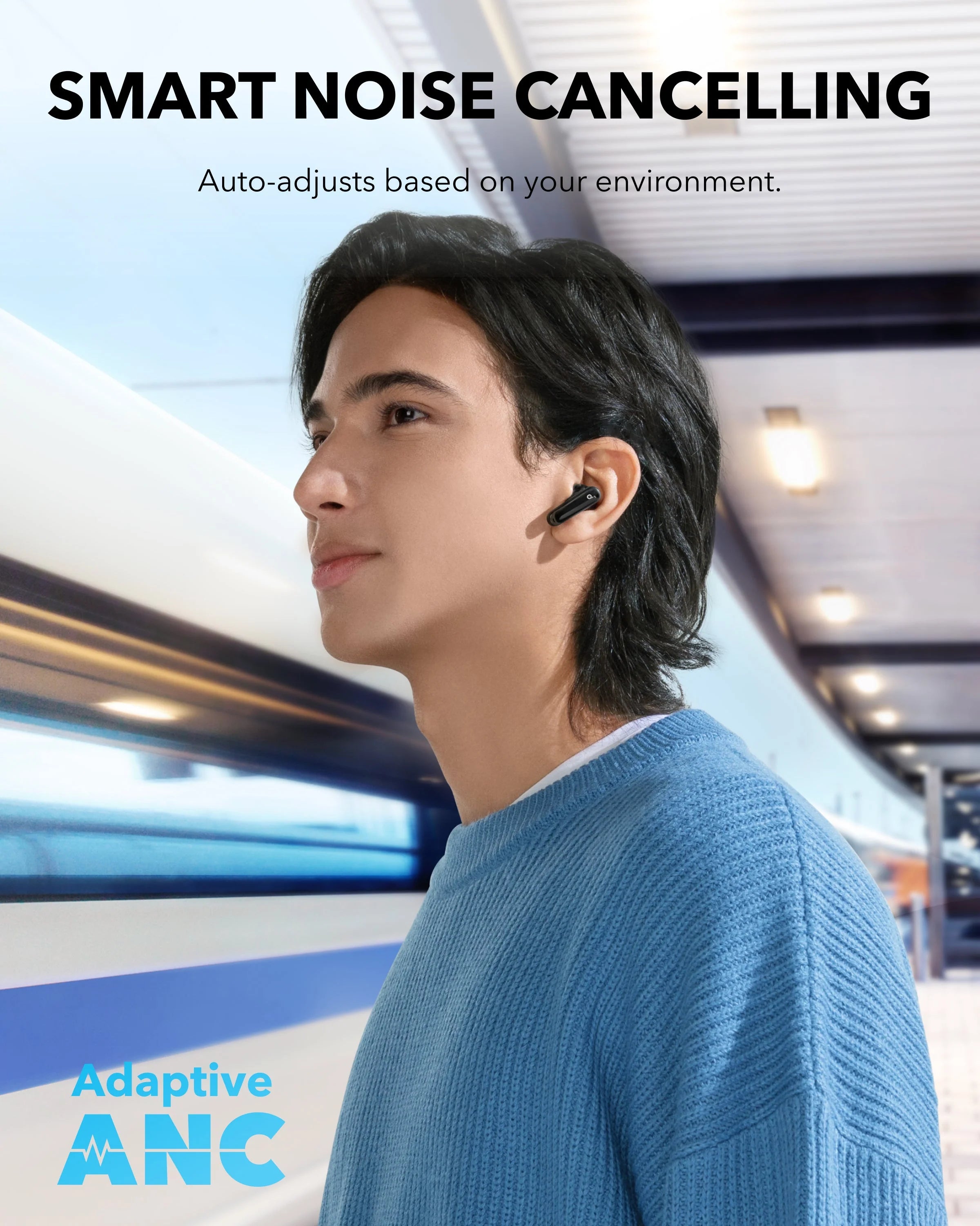 Soundcore P40i by Anker Noise Cancelling Earbuds