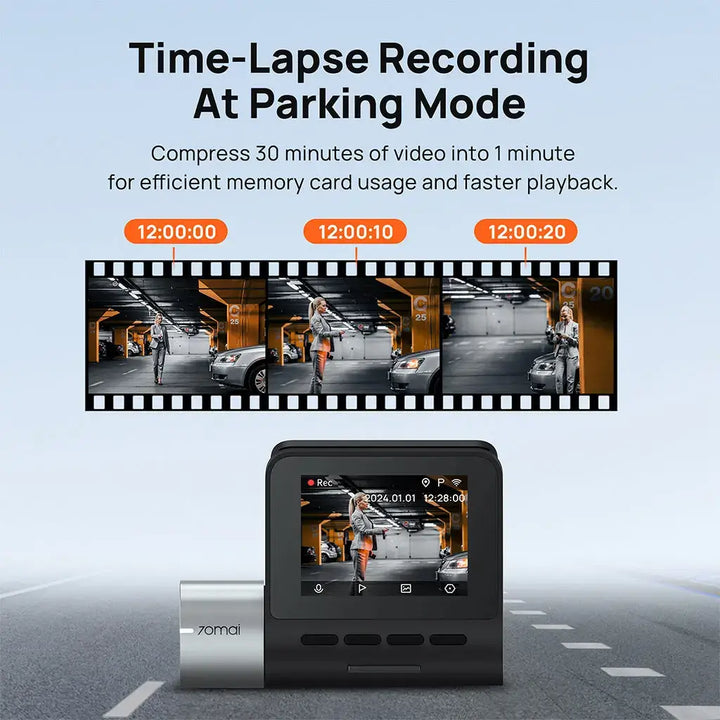 70mai A500S Dual Dash Cam