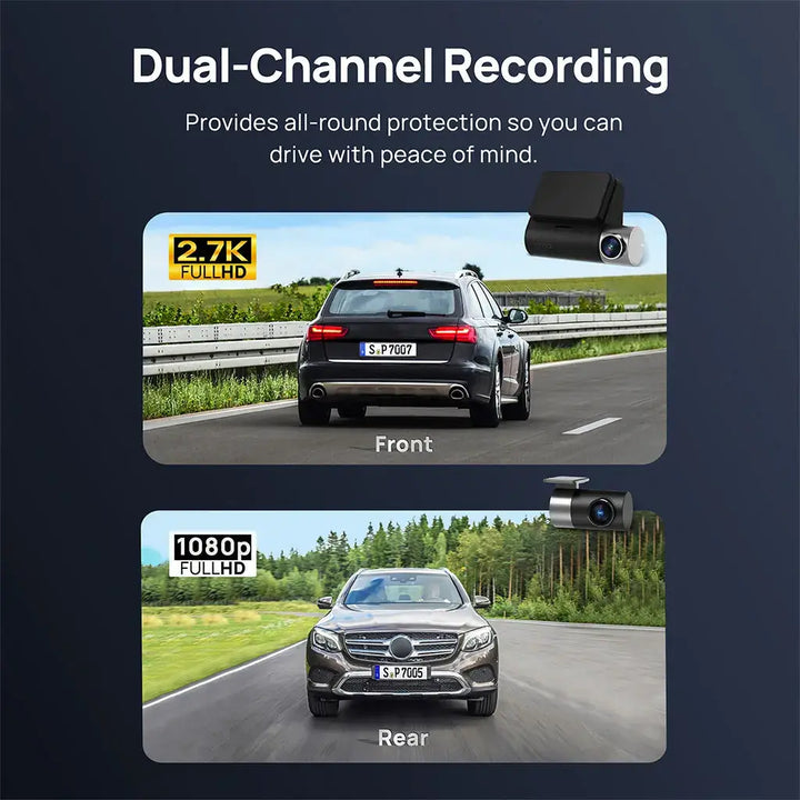 70mai A500S Dual Dash Cam