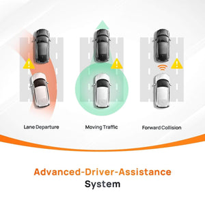  70mai A800S 4K Dual Channel Dash Camera