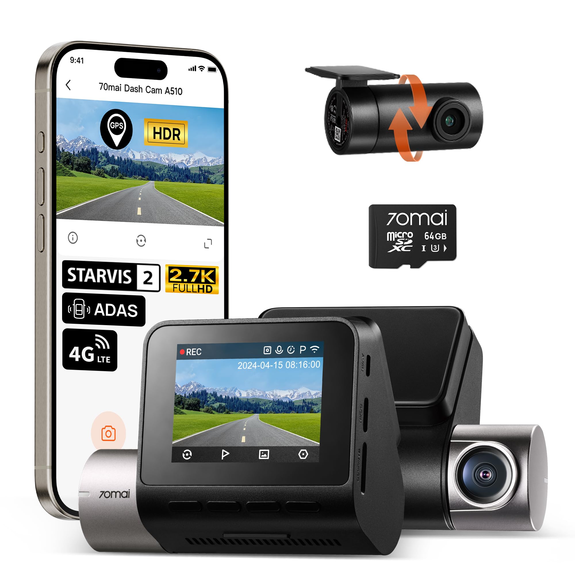  70mai Dash Cam