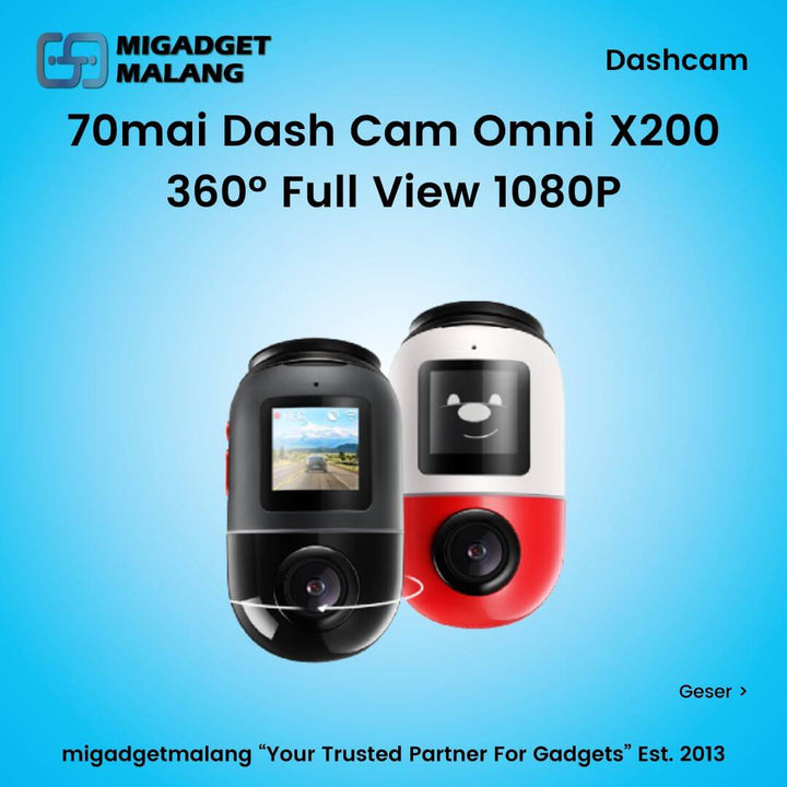  70mai Dash Cam Omni X200