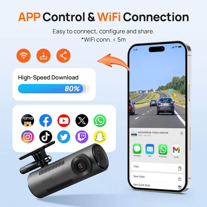  70mai M310 DashCam