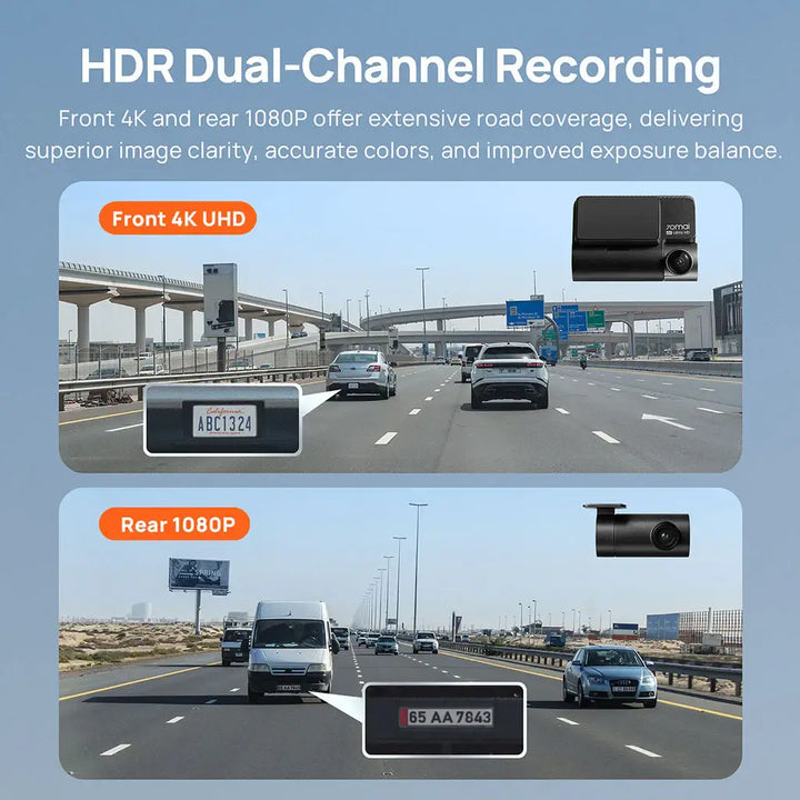  70mai New 4K Dash Cam A810-2