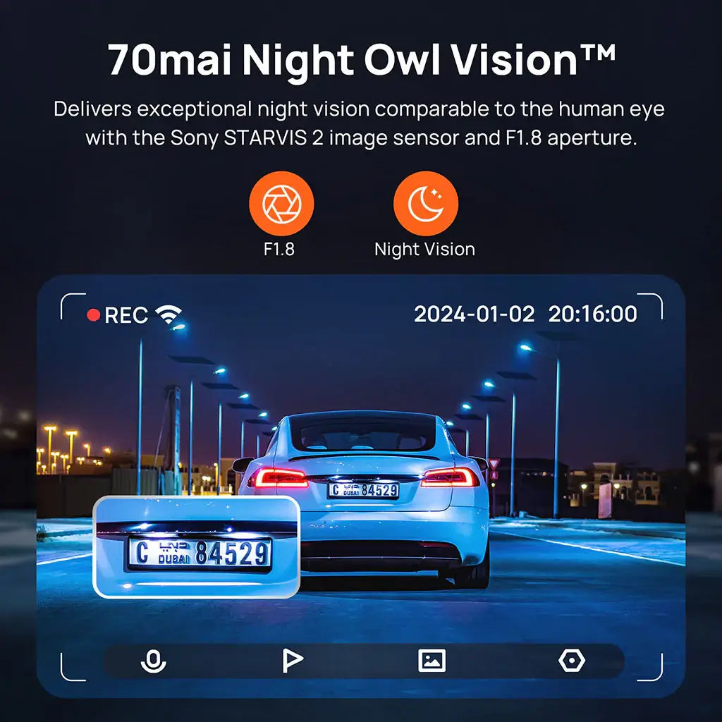  70mai New 4K Dash Cam A810-2