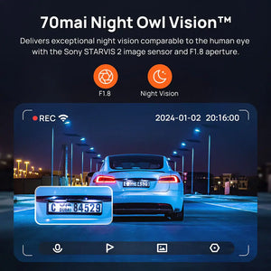  70mai New 4K Dash Cam A810-2