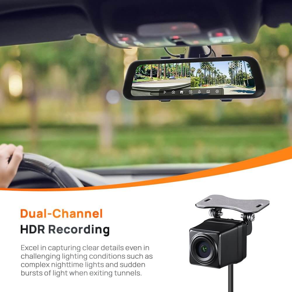  70mai S500 Rearview Mirror DashCam