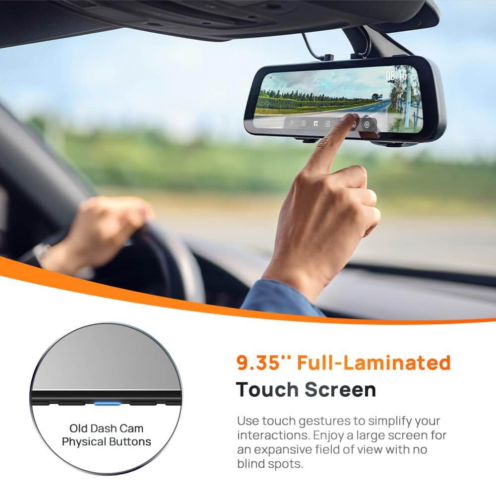  70mai S500 Rearview Mirror DashCam