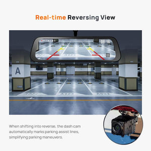  70mai S500 Rearview Mirror DashCam