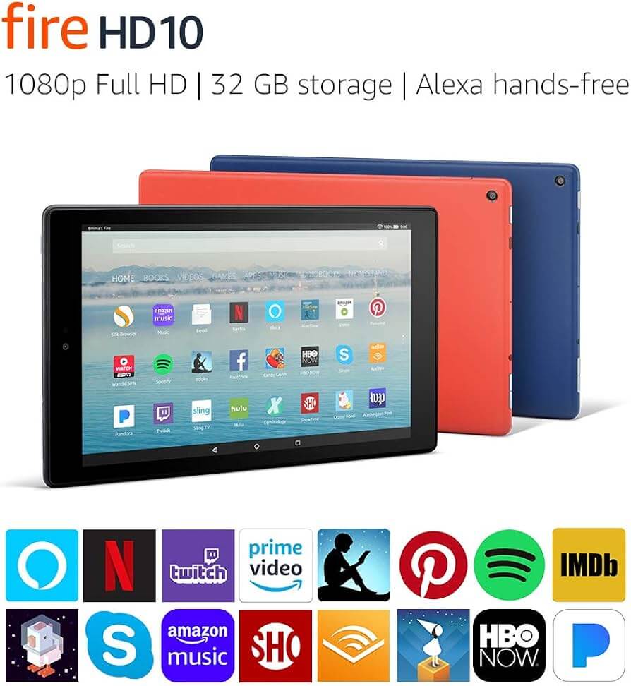  Amazon Fire HD 10 Tablet 11th Gen