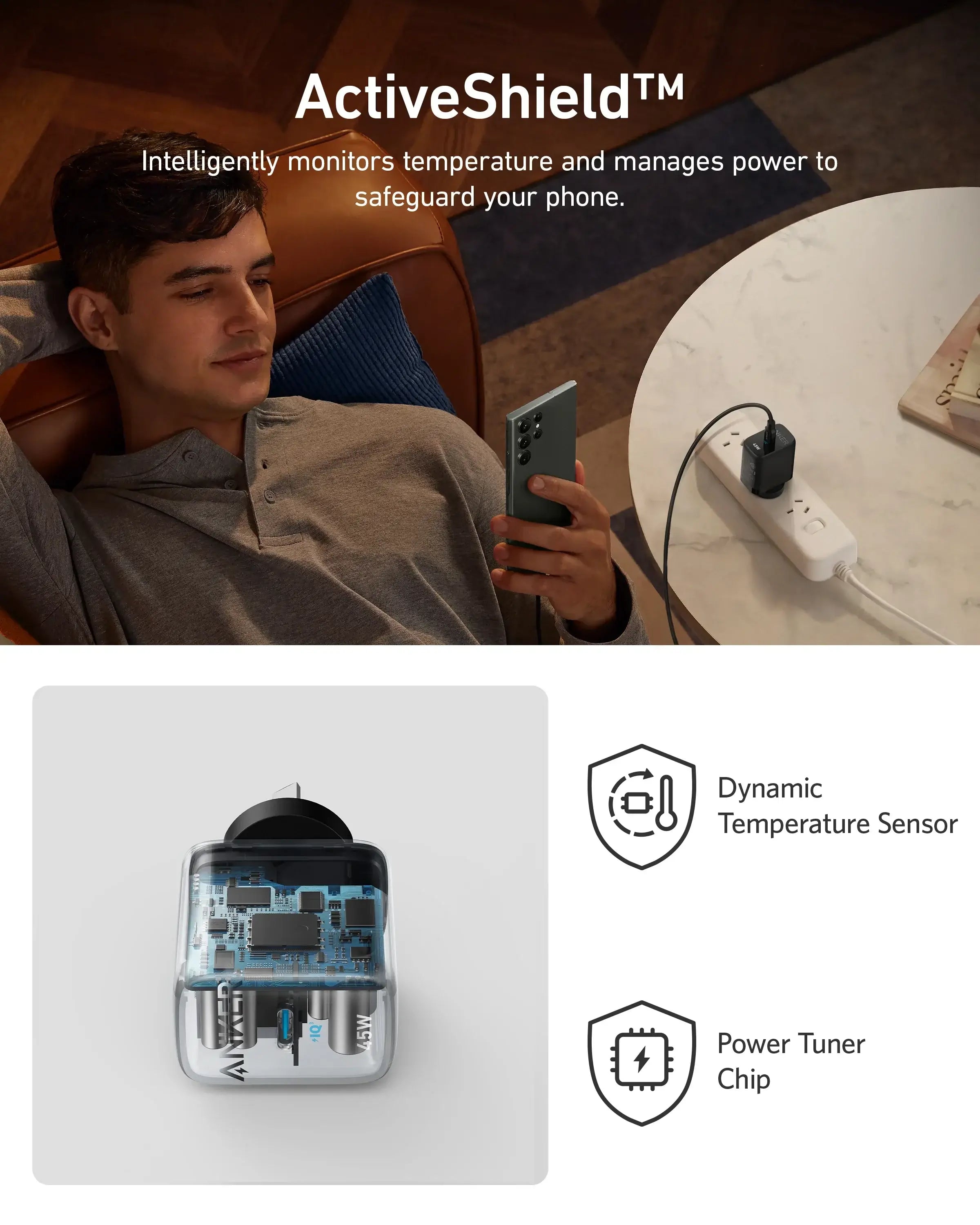  Anker 313 Ace 2 45W Wall Charger