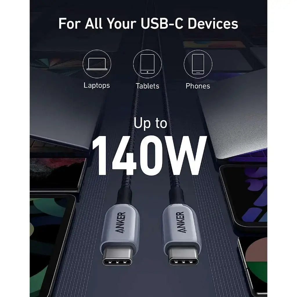  Anker 765 USB-C to USB-C Cable 140W