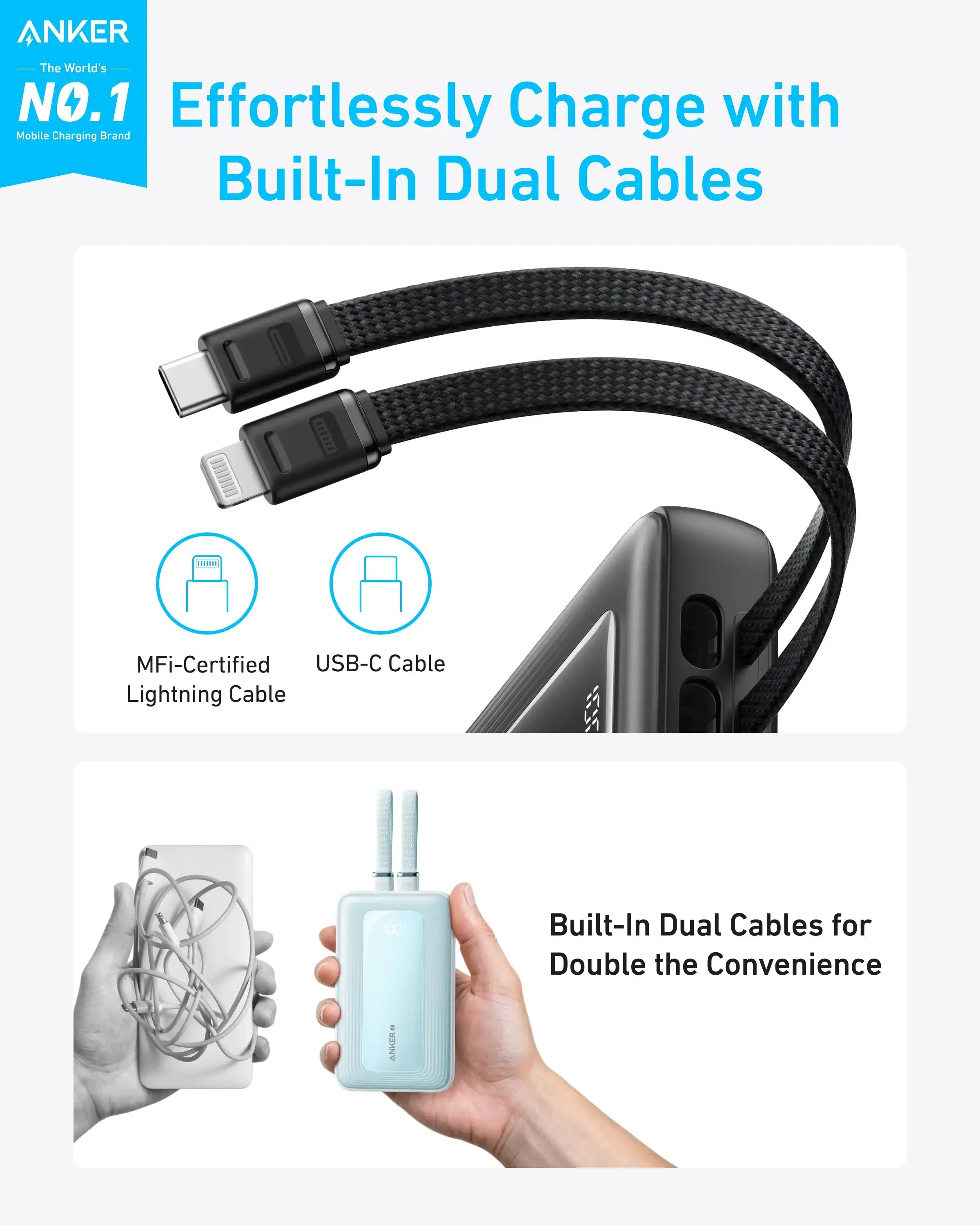  Anker Zolo Power Bank 20K 30W A1681