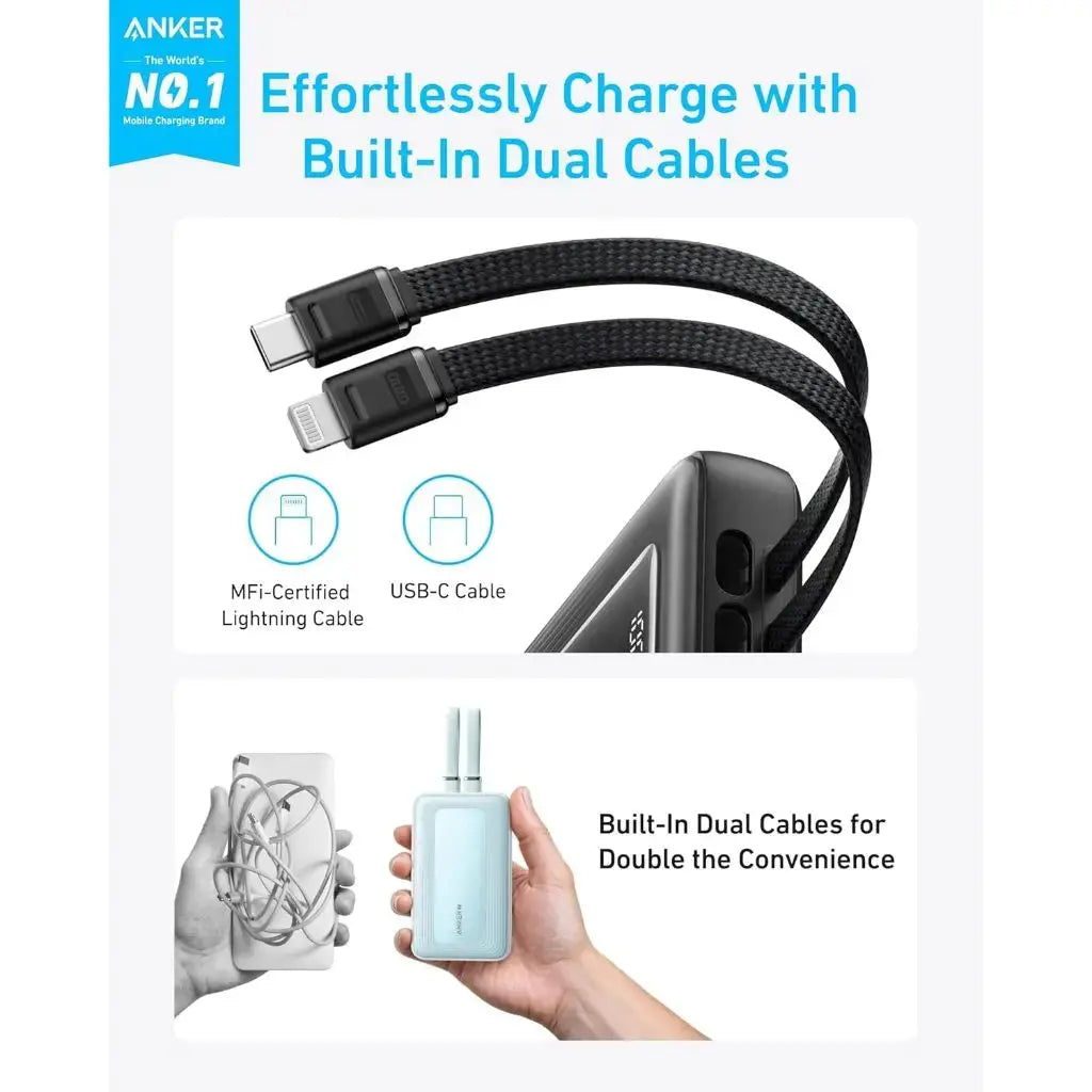  Anker Zolo Power Bank Blue A1680H11