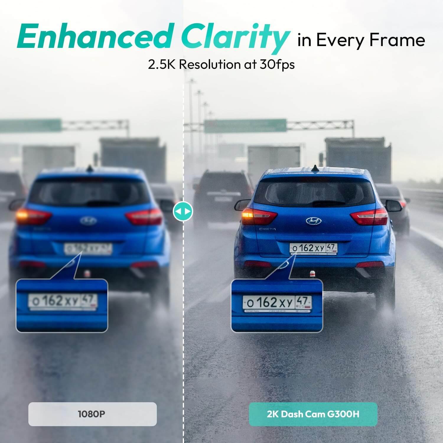  BOTSLAB G300H Front Dash Cam