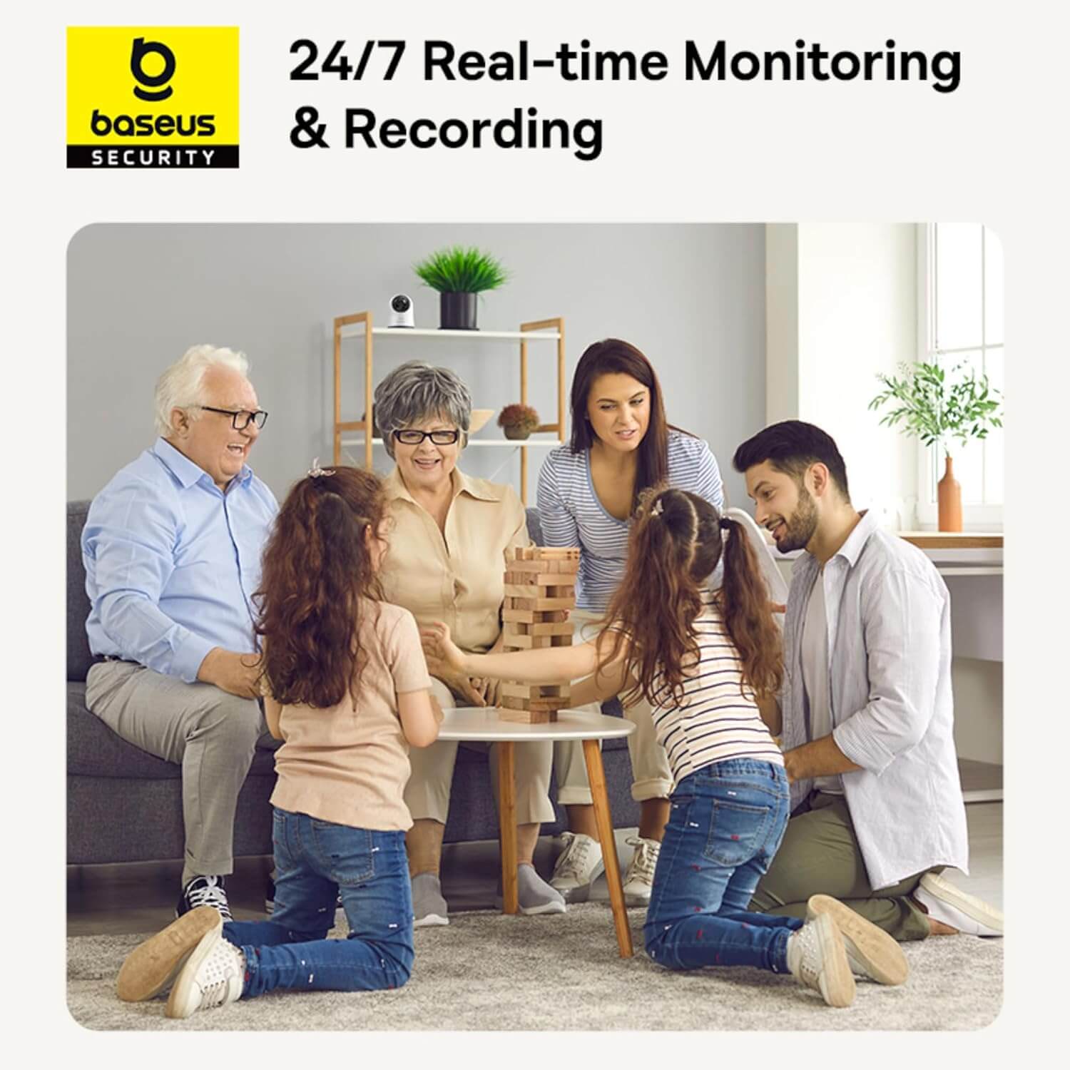  Baseus Security P1 Pro Indoor 3K Wi-Fi Camera