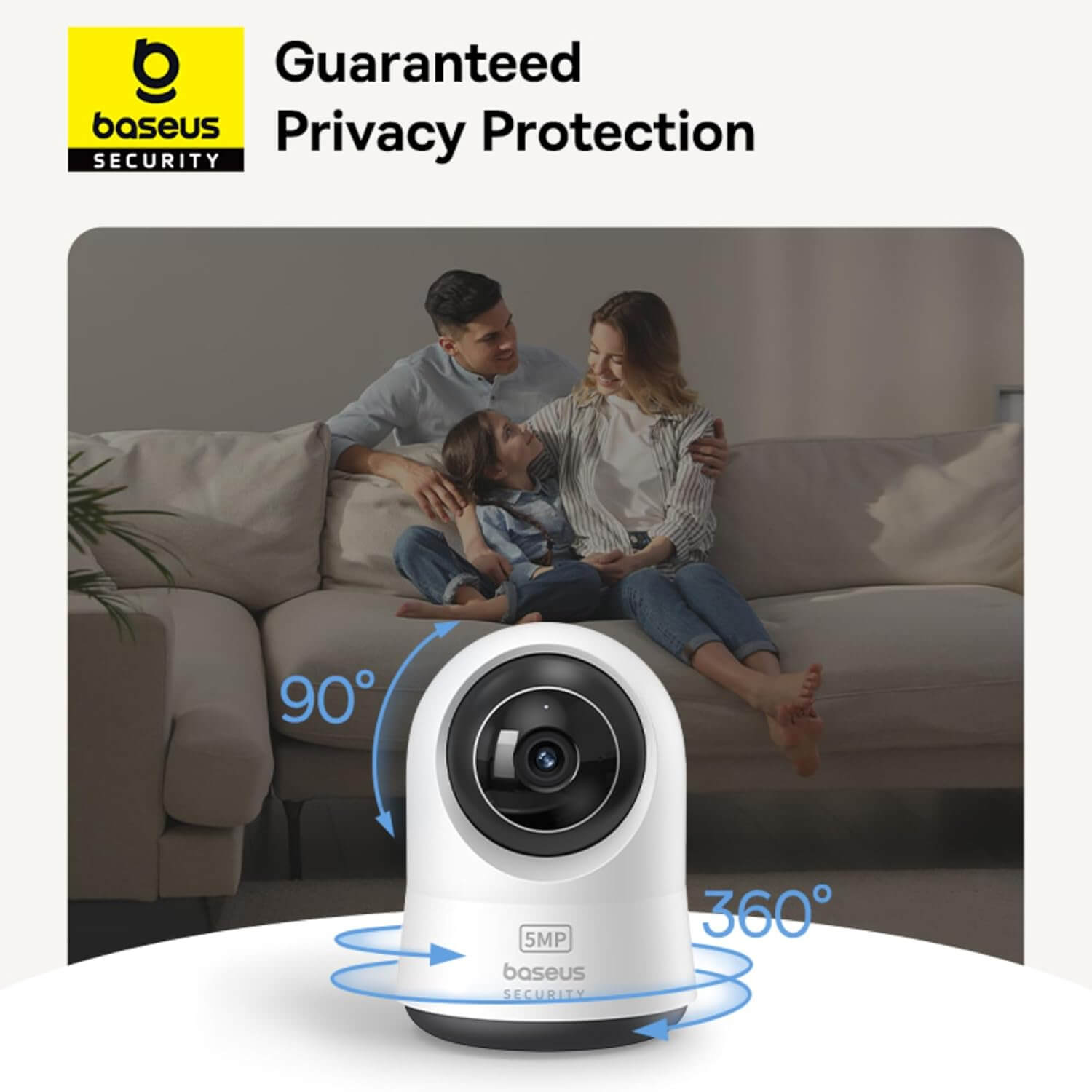  Baseus Security P1 Pro Indoor 3K Wi-Fi Camera