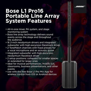  Bose L1 Pro16 Portable PA System