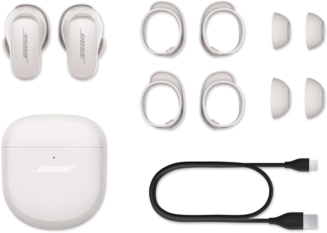  Bose QuietComfort Earbuds II – White