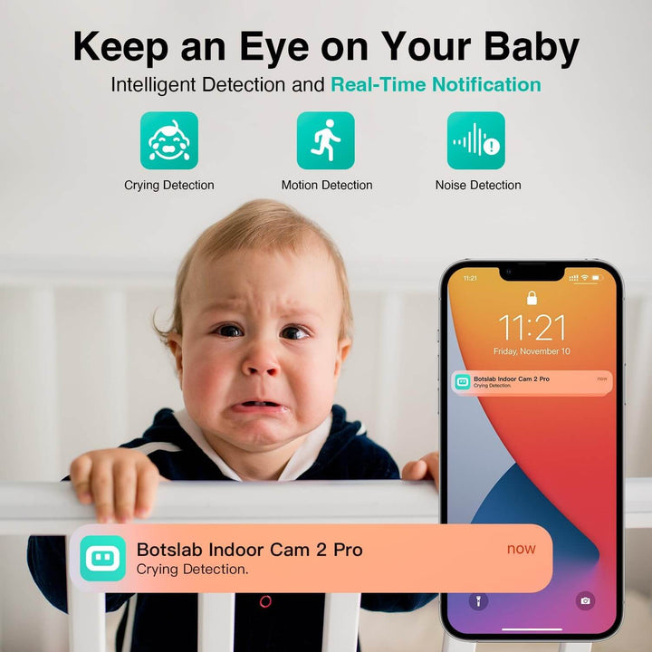 Botslab C221 360° Indoor WiFi Camera 2 Pro