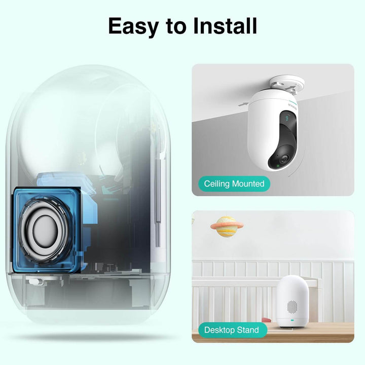 Botslab C221 360° Indoor WiFi Camera 2 Pro