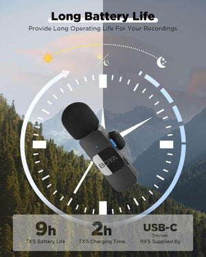  Boya BY-V20 USB-C Wireless Microphone