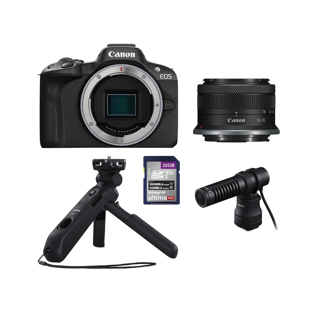 Canon EOS R50 Content Creator Kit