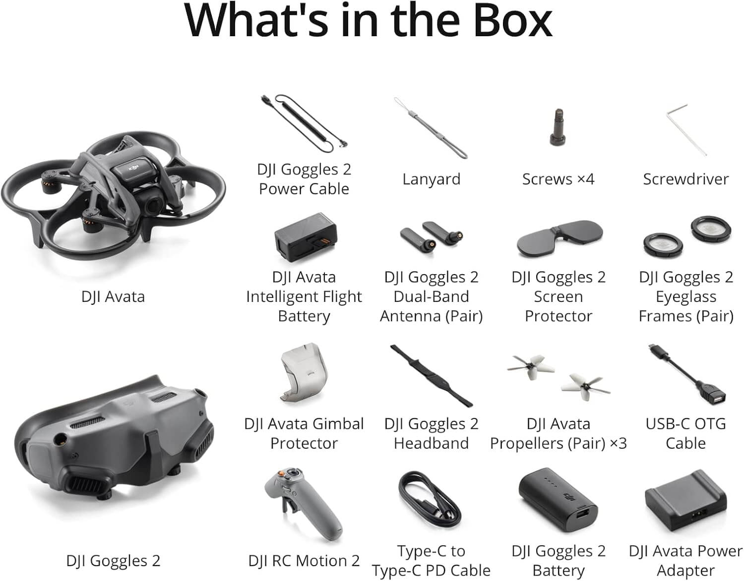  DJI Avata Pro-View Combo
