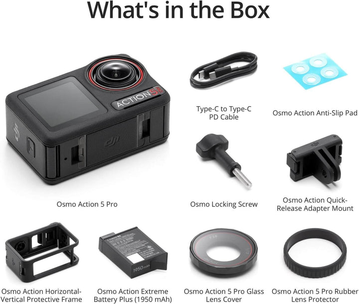  DJI Osmo Action 5 Pro Essential Combo