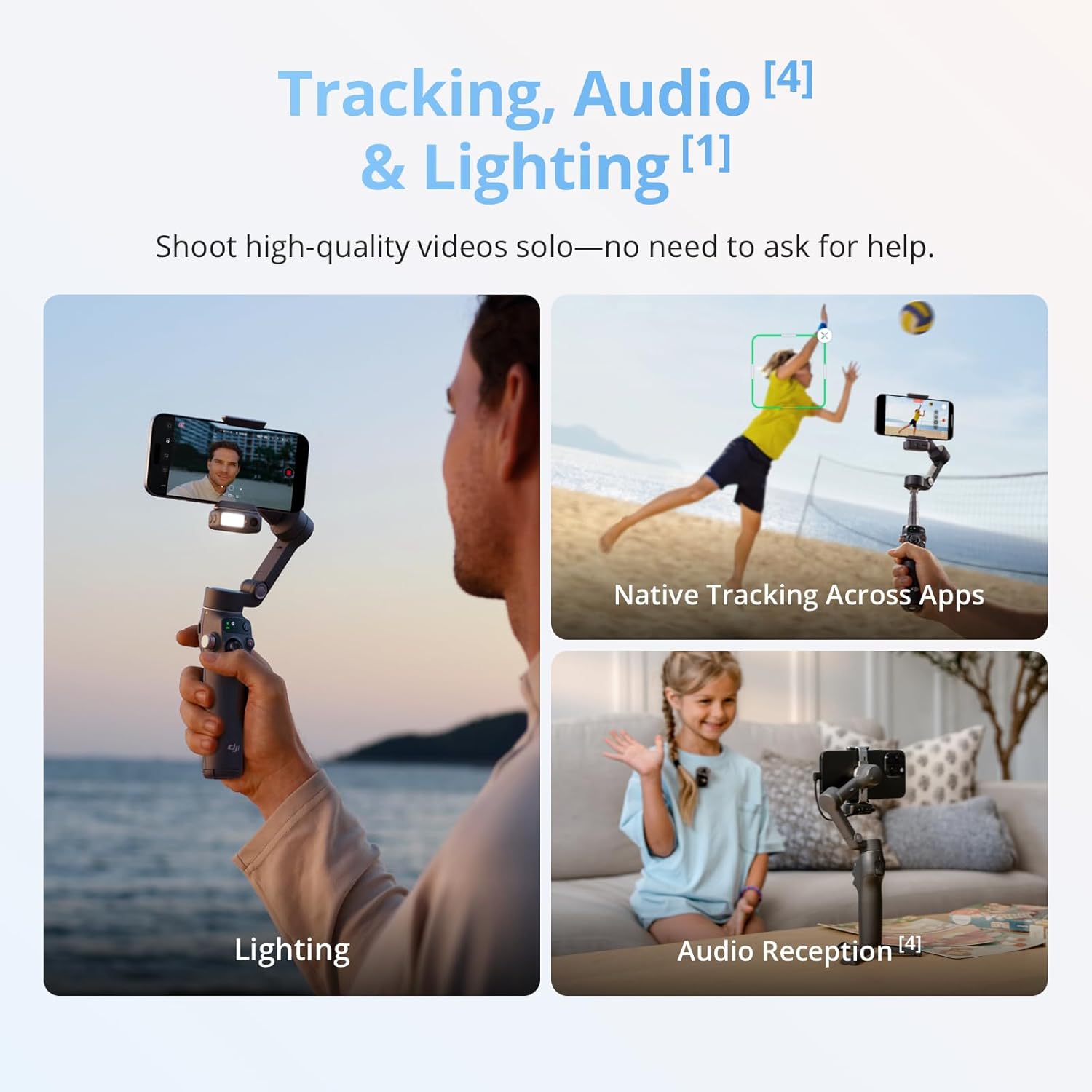 DJI Osmo Mobile 8 Advanced Tracking Combo