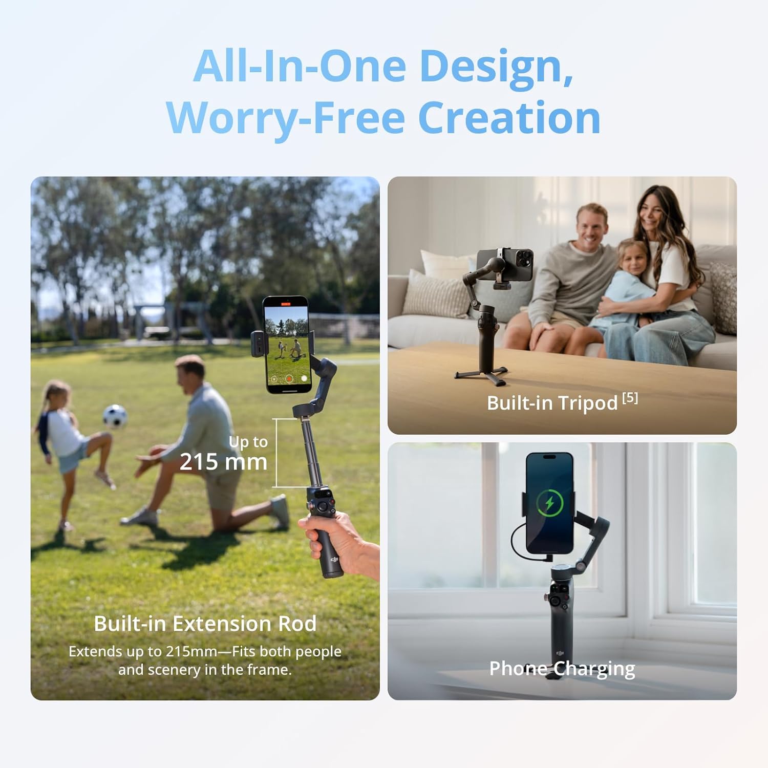DJI Osmo Mobile 8 Advanced Tracking Combo