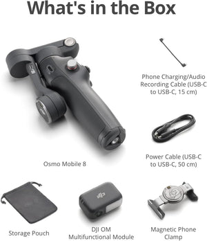 DJI Osmo Mobile 8 Advanced Tracking Combo