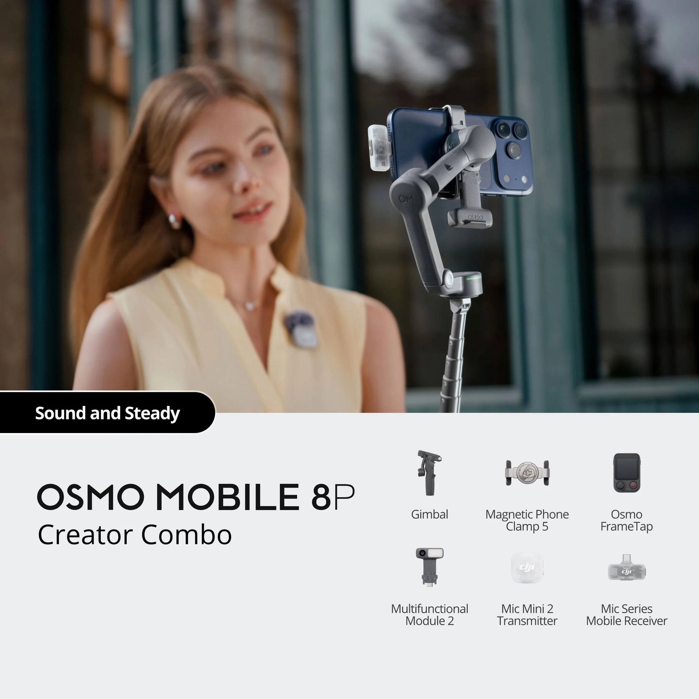 DJI Osmo Mobile 8P Creator Combo