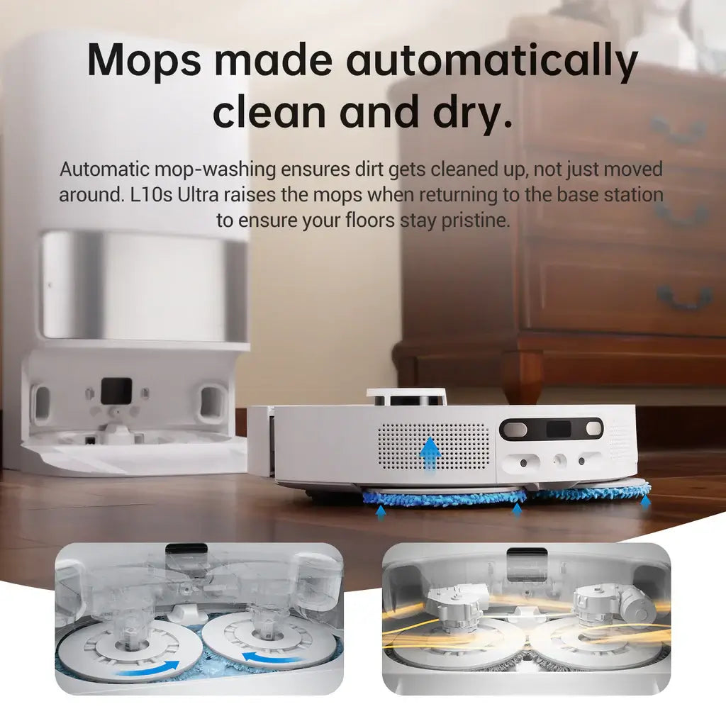  Dreame L10s Ultra Gen 2 Robot Vacuum Cleaner