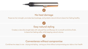  Dyson Airstrait Straightener Nickel/Copper