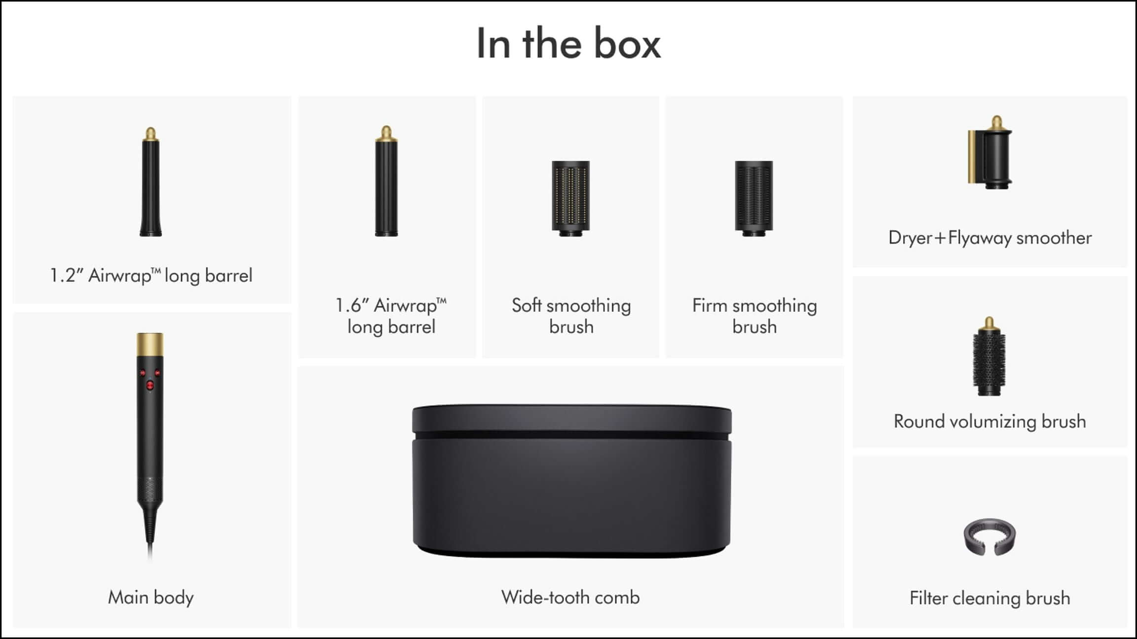  Dyson Airwrap Multi-Styler Onyx black/Black