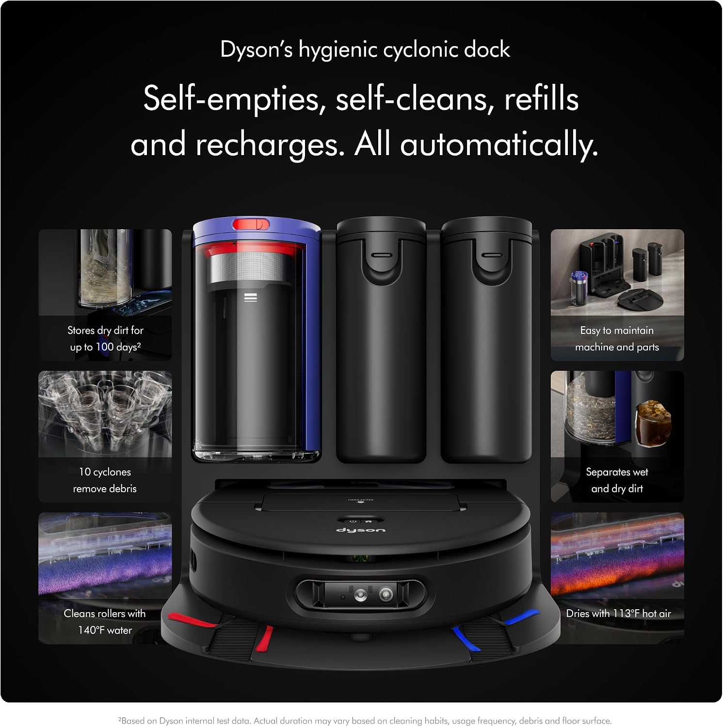 Dyson Spot+Scrub AI Wet & Dry Robot Vacuum